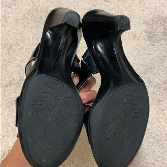 Pesaro black wedge Sandals - Picture 4 of 7